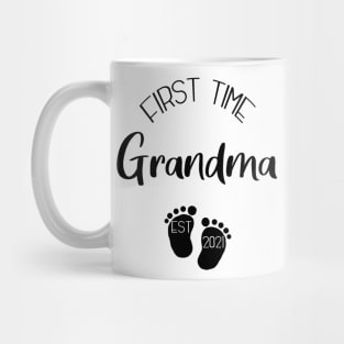 First time grandma | grandma 2021 Mug